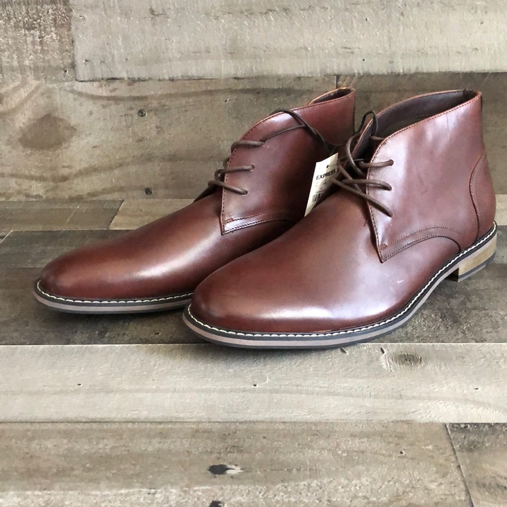 NWT! Men’s Express Leather Dress Shoes